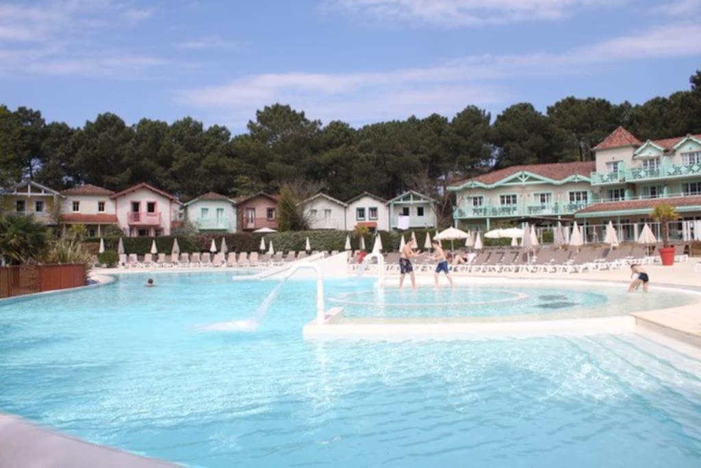 לאקאנו Appart' Dans Les Pins, Ocean, Lac, Piscine מראה חיצוני תמונה