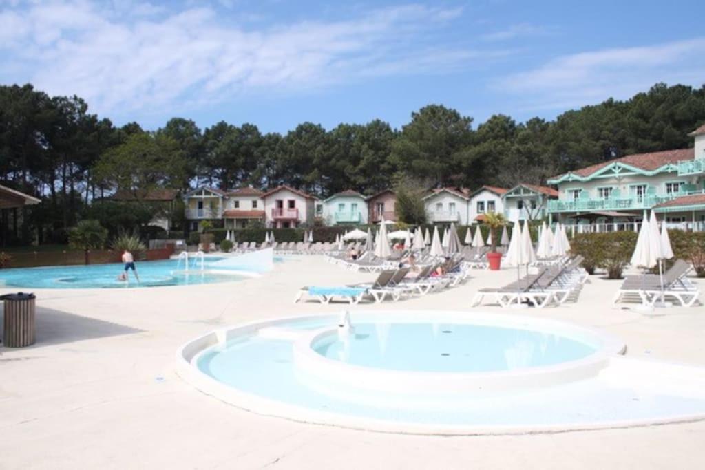לאקאנו Appart' Dans Les Pins, Ocean, Lac, Piscine מראה חיצוני תמונה